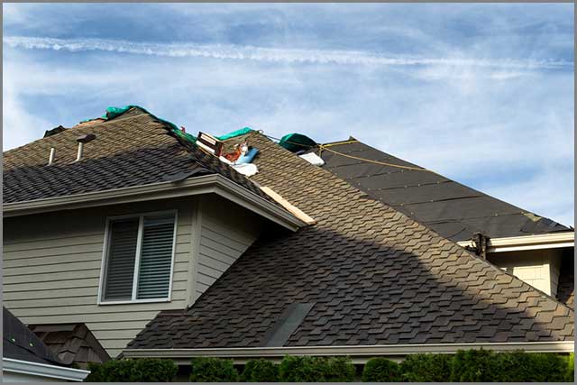 replace the roof of the house