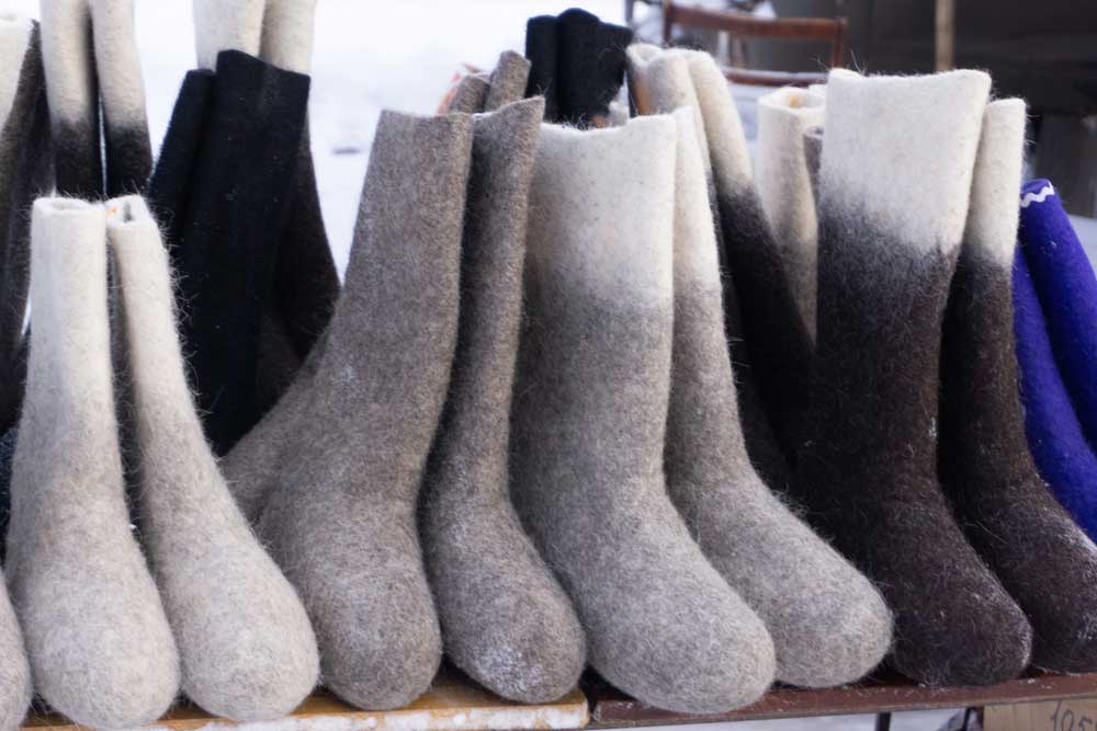 felt boots